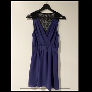 Lace Floral Mini Summer Dress